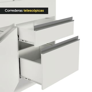 Foto 4 | Foto 4 | Cocina Integral Completa 280 cm Genova Madesa 04sr Blanco