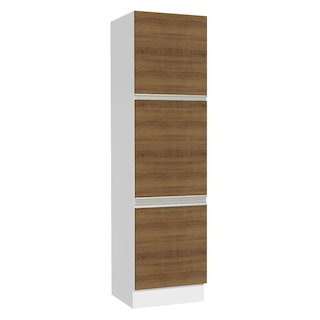Foto 1 | Foto 1 | Mueble Despensa Madesa Glamy 60 cm 3 Puertas Blanco/Marrón