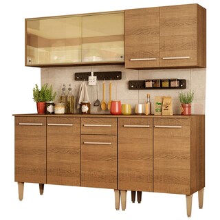 Foto 1 | Foto 1 | Cocina Integral Completa 169 cm Emilly Drive Madesa 04 Marrón