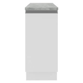 Foto 2 | Foto 2 | Mostrador Madesa Glamy 35 cm 1 Puerta Blanco