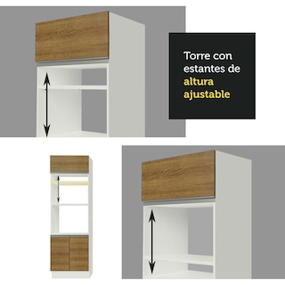 Foto 5 | Foto 5 | Cocina Integral Madesa Grgl3300019b color Marrón
