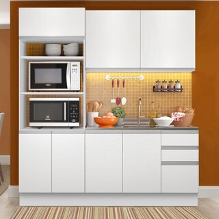 Foto 2 | Foto 2 | Cocina Compacta Madesa Laura 190cm Blanco