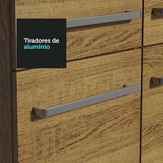 Foto 6 | Foto 6 | Mueble de Cocina Integral Emilly West Madesa 201cm - Amplio Espacio y Elegante Diseño