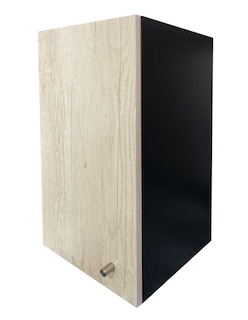 Foto 3 | Foto 3 | Alacena 1 Puerta AL-60X30-NM/EP color Negro y Beige