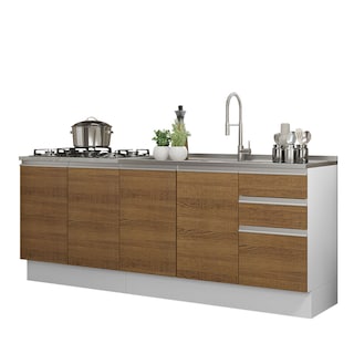 Foto 1 | Foto 1 | Cocina Madesa Grgl200006 color Marrón 2 Piezas