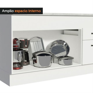 Foto 7 | Foto 7 | Mueble Inferior de Cocina Madesa Agata150 CM 2 Puertas con Encimera