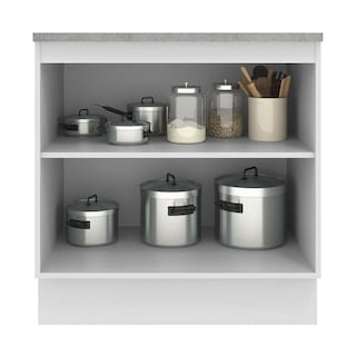 Foto 3 | Foto 3 | Mueble Inferior de Cocina Madesa Agata 80 cm 2 Puertas