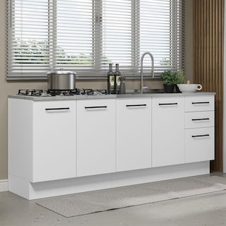 Foto 2 | Foto 2 | Mueble para Cocina Madesa GRAG200001CB Blanco