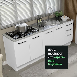 Foto 6 | Foto 6 | Mueble para Cocina Madesa GRAG200001CB Blanco