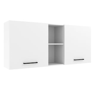 Foto 1 | Foto 1 | Mueble Superior de Cocina Madesa Agata 150 cm 2 Puertas y 2 Nichos Blanco