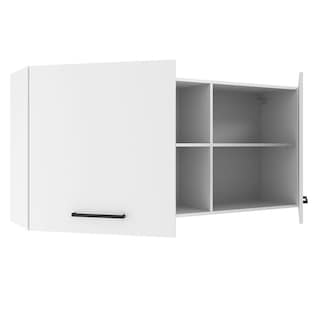 Foto 4 | Foto 4 | Mueble Superior de Cocina Madesa Agata 150 cm 2 Puertas y 2 Nichos Blanco