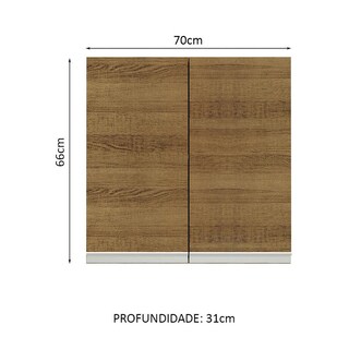 Foto 2 | Foto 2 | Alacena de Cocina Madesa Glamy 70 cm 2 Puertas