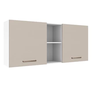 Foto 1 | Foto 1 | Alacena Madesa Ágata 150 cm 2 Puertas y 2 Nichos Blancos