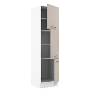 Foto 4 | Foto 4 | Mueble de Cocina Armario Despensa Madesa Ágata Blanco 3 Puertas