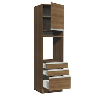 Foto 5 | Foto 5 | Mueble de Cocina para Horno Madesa Glamy Marrón 1 Puerta y 3 Cajones