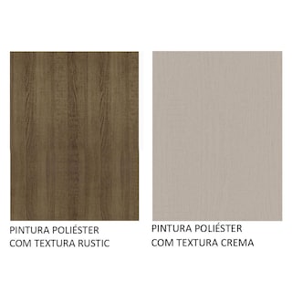 Foto 8 | Foto 8 | Alacena 150 Cm 2 Puertas Y 2 Nichos Marrón/crema Agata Madesa