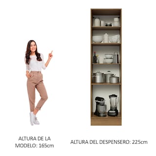 Foto 4 | Foto 4 | Mueble de Cocina Armario Despensa Madesa Glamy 3 Puertas