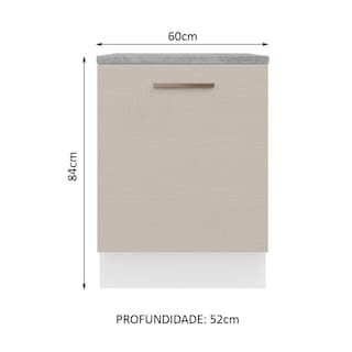 Foto 2 | Foto 2 | Mueble para Cocina Madesa Agata Beige