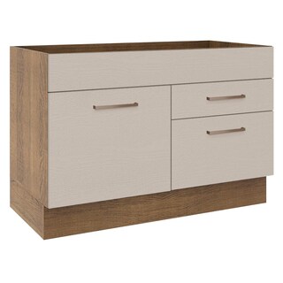 Foto 1 | Foto 1 | Mueble de Cocina para Fregadero 1 Puerta y 2 Cajones Madesa Agata Marrón