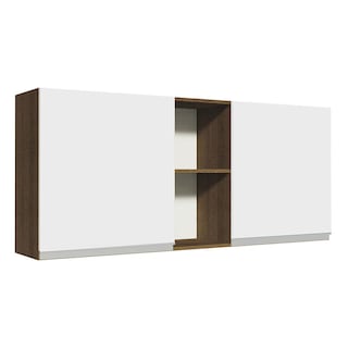 Foto 1 | Foto 1 | Alacena Madesa Glamy Blanca 2 Puertas y 2 Nichos