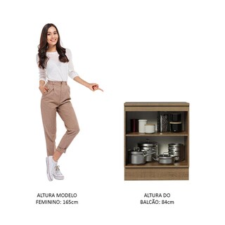 Foto 4 | Foto 4 | Mueble de Cocina 70 Cm 2 Puertas Marrón Agata Madesa