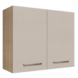 Foto 1 | Foto 1 | Alacena Agata Madesa 80 cm 2 Puertas Marrón y Crema