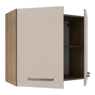 Foto 4 | Foto 4 | Alacena Agata Madesa 80 cm 2 Puertas Marrón y Crema