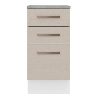Foto 5 | Foto 5 | Mueble para Cocina Madesa Agata Beige 3 Cajones