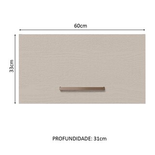 Foto 2 | Foto 2 | Alacena Madesa Agata Beige de 60 Cm