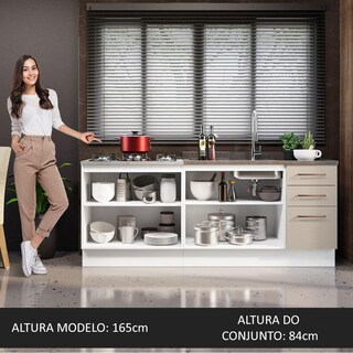 Foto 5 | Foto 5 | Mueble para Cocina Madesa Agata Beige