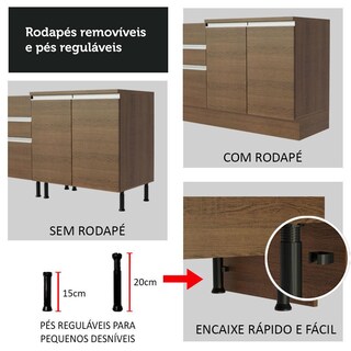 Foto 7 | Foto 7 | Mueble de Cocina Madesa Glamy 120 cm