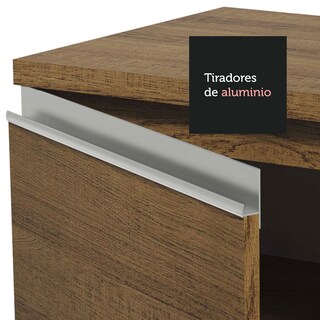 Foto 7 | Foto 7 | Mueble De Cocina Para Fregadero Madesa Glamy 120 Cm 2 Puertas (con Tablero) Marrón