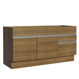 Foto 1 | Foto 1 | Mueble de Cocina para Fregadero Madesa Glamy 150 Cm 2 Puertas y 2 Cajones Marrón