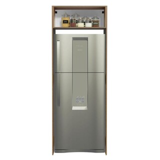 Foto 5 | Foto 5 | Mueble de Cocina porta Refrigerador Madesa Glamy 1 Puerta Marrón
