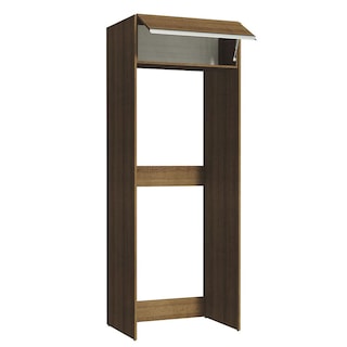 Foto 6 | Foto 6 | Mueble de Cocina porta Refrigerador Madesa Glamy 1 Puerta Marrón