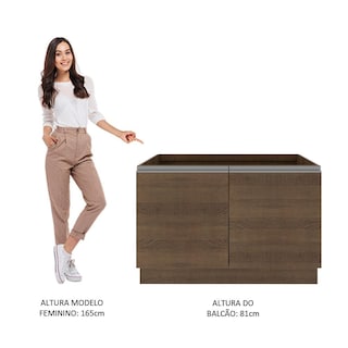 Foto 4 | Foto 4 | Mueble para Cocina Madesa Glamy Marrón