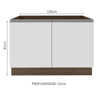Foto 8 | Foto 8 | Mueble para Cocina Madesa Glamy Blanco