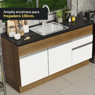Foto 6 | Foto 6 | Mueble para Cocina Madesa Glamy Marrón