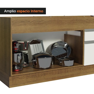 Foto 7 | Foto 7 | Mueble para Cocina Madesa Glamy Marrón