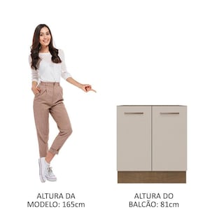 Foto 5 | Foto 5 | Mostrador de Cocina Agata Madesa 70x60cm con 2 Puertas