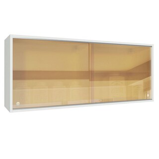 Foto 1 | Foto 1 | Mueble Superior De Cocina 2 Puertas Corredizas Vidrio Reflex Madesa 120cm
