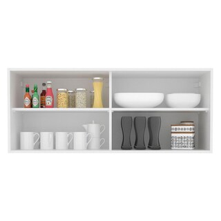 Foto 3 | Foto 3 | Mueble Superior De Cocina 2 Puertas Corredizas Vidrio Reflex Madesa 120cm