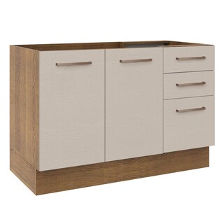 Foto 1 | Foto 1 | Mueble de Cocina 120 x 60 cm 2 Puertas y 3 Cajones sin Tablero Agata Madesa