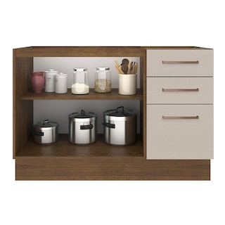 Foto 3 | Foto 3 | Mueble de Cocina 120 x 60 cm 2 Puertas y 3 Cajones sin Tablero Agata Madesa