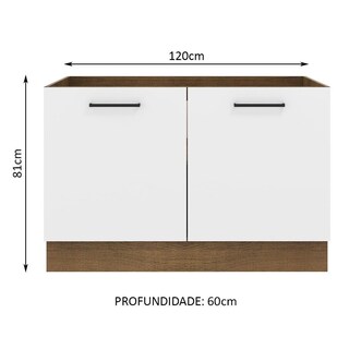 Foto 2 | Foto 2 | Mueble para Cocina Madesa Agata Blanco