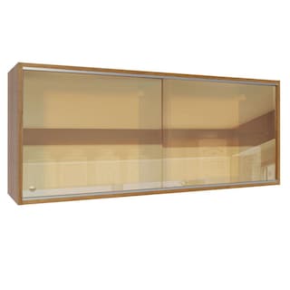 Foto 1 | Foto 1 | Alacena de Cocina Madesa Glamy 120 cm 2 Puertas Corredizas de Cristal Reflex