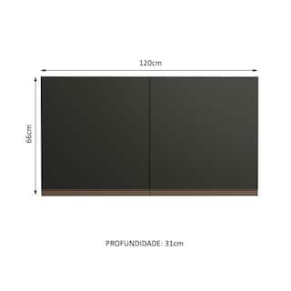 Foto 2 | Foto 2 | Alacena Madesa Reims 120 cm 2 Puertas