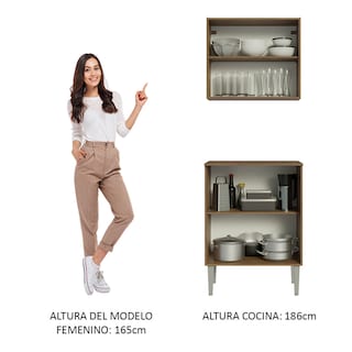 Foto 6 | Foto 6 | Mueble para Cocina Madesa Emily Marrón