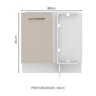 Foto 2 | Foto 2 | Mueble de Cocina de Esquina 1 Puerta 60 cm Agata Madesa
