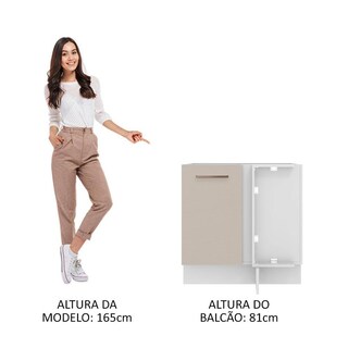 Foto 5 | Foto 5 | Mueble de Cocina de Esquina 1 Puerta 60 cm Agata Madesa